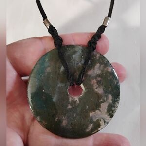 Massive Moss Agate Necklace